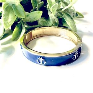 ⚓️HP⚓️ NEW, Fornash Hinged Enamel Bracelet